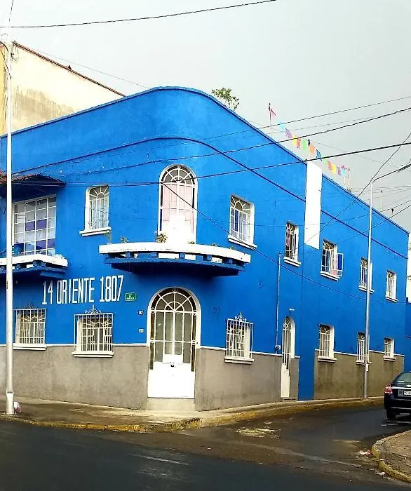 Hostal Azul Puebla Barrio El Alto-1
