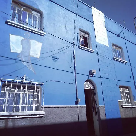 Hostal Azul Puebla Barrio El Alto-2